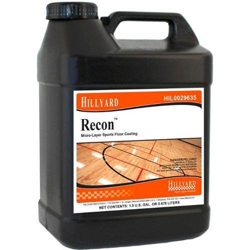 Hillyard, Recon, 2-Component cross-linked formula, HIL0029635, 1 1.5 gallon per case, sold as 1 1.5 gallon