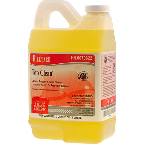 Hillyard, Top Clean #10, dilution control half gallon for C2 C3, HIL0070622, sold as 1 half gallon, 6 half gallons per case