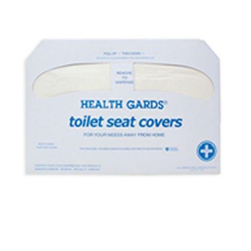 Hospeco Health Gard, Toilet Seat Cover, half fold, HOSHG2500, 2500 per case, sold as case
