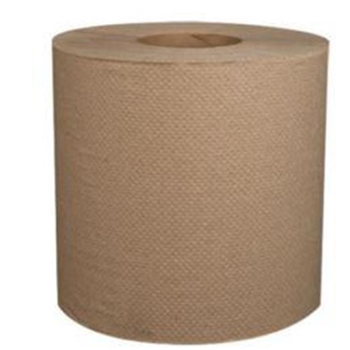 Papernet, Kraft, Hardwound Paper Towel, 700 ft rolls, Brown, Case