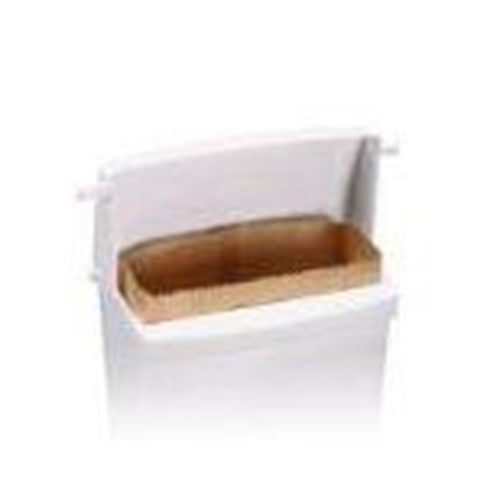 rubbermaid sanitary napkin waxed bag liner rub6141 250 bags per sanitary napkin