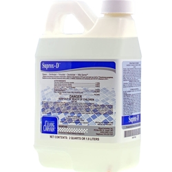 Hillyard, Trident Companion, Suprox-D Disinfectant Cleaner, 1/2 Gal