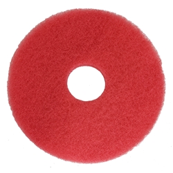 Hillyard, Trident, Round Floor Pad, 13", Red, each