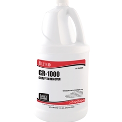 Hillyard, GR-1000 Graffiti Remover, Concentrate, HIL0046506, 4 Gallons per Case, sold as 1 gallon.
