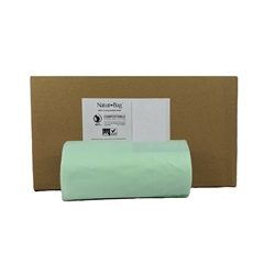 Natur-Tec, Trash Bags, Natur-Bag, 96 Gal, XLG, 0.9 Mil, Green, DCT, NT1025-X-00028, 60 per case, sold as case