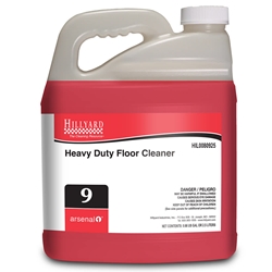 Hillyard, Arsenal One, Heavy Duty Floor Cleaner #9,  Dilution Control, 2.5 Liter,  HIL0080925, Sold as each.