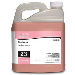 Hillyard, Arsenal One, Restorer #23, Dilution Control, 2.5 Liter, HIL0082325, Sold as each.