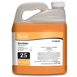 Hillyard, Arsenal One, Sanitizer #25, Dilution Control, 2.5 Liter,  HIL0082525, Sold as each.