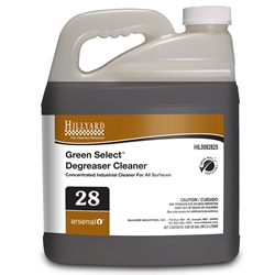 Hillyard, Arsenal One, Green Select Degreaser Cleaner #28, Dilution Control, 2.5 Liter, HIL0082825, Sold as each.