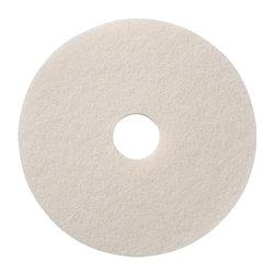 Hillyard Floor Care Pad, 15 inch, White Polish Pad, HIL42015, 5 pads per case, sold as 1 pad