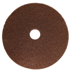 Hillyard, Floor Care Pad, 20 inch, Brown, Strip Pad, HIL42420, 5 per Case, Sold as 1 Pad