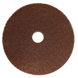 Hillyard, Trident, Round Floor Pad, 20", Brown, each