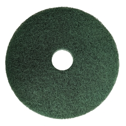 Hillyard, Green Scrub Pad, Round 17 Inch, HIL42817