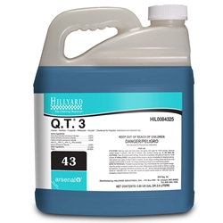 Hillyard, Arsenal One, Q.T. 3 Disinfectant Cleaner #43, Dilution Control, 2.5 Liter, HIL0084325, Sold as each.
