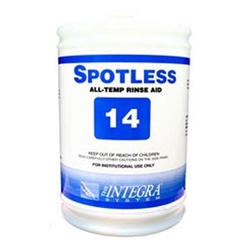 Anderson Chemical Co, Spotless, All Temp Rinse Aid #14, PKI3540IT13897, 4 Gallons Per Case, sold as one gallon.