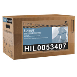 Hillyard, Explorer High Solids Floor Finish, 5 Gallon, 1 Bag in Box
