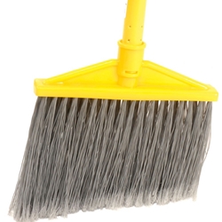 Rubbermaid, Vinyl Coated Metal Handle, Flagged Broom, RUB6375GY, 086876142129, 6 per case, sold 1 each