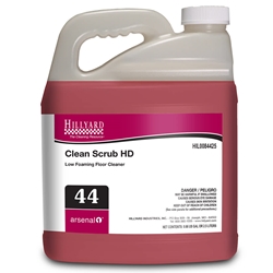 Hillyard, Arsenal One, Clean Scrub HD Low Foaming  Floor Cleaner #44, Dilution Control, 2.5 Liter, HIL0084425, Sold as each.