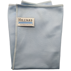 Hillyard, Trident Specialty Microfiber Glass Cloth, 16 x 16 inch, Blue, HIL20023, sold as 1 each