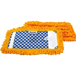 Hillyard, Trident Premium Mesh Backed Pocket Mop, 11 inch, Yellow, HIL20058, sold as 1 each