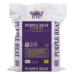 Salt Depot, Purple Heat Ice Melt, 50 Lb Bag, PH50
