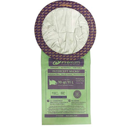 ProTeam, Vacuum Bags, Intercept Micro Filter, 104544, 10 Quart, 10 Per Pack