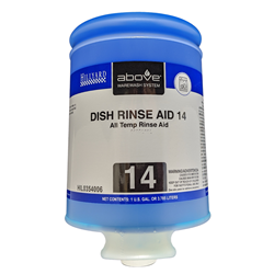 Hillyard, Above, Dish Rinse Aid #14, 1 Gal, each