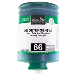 Hillyard, Above HS Detergent 66, 1 gal Bottle, HIL0351506NP, 4 per case, sold as each