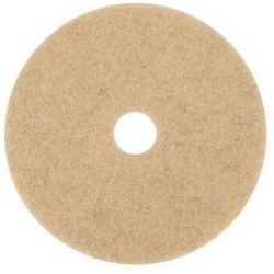 3M Floor Care Pad, 3500 Natural Blend Tan Burnish Pad, Natural Hair and Synthetic Hair, 20 inch, MIN70070502094, 5 pads per case, sold as 1 pad
