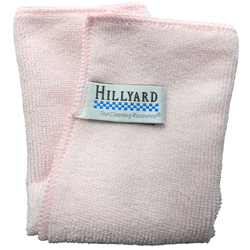 Hillyard, Trident Heavy Duty Microfiber Cloth, 12 x 12 inch, Red, HIL20029, sold as each