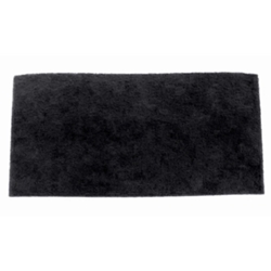 Clarke, Rectangle Floor Pad, 14"x20", Black, each