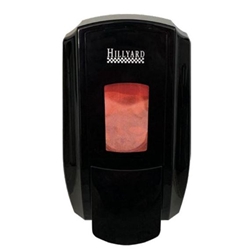 Hillyard, Affinity Expressions Manual Soap Dispenser, Jet Black, HIL22304, Sold as each.