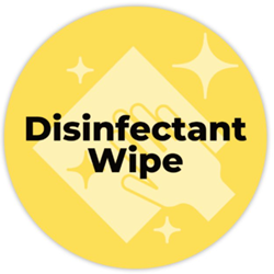 Disinfectant Wipe Label