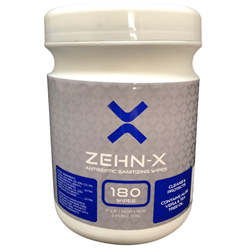 ZEHN-X, Antiseptic Sanitizing Wipes, WC20-12