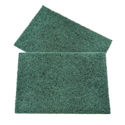 Hillyard, Green Medium Duty Hand Pad, Rectangle 9x6 Inch, HIL29956