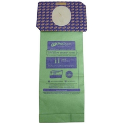 ProTeam, Proforce Vacuum Bag, intercept microfilter, fits upright ProForce model 1200XP and 1500XP, 103483, 10 filters per pack