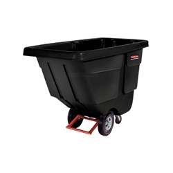 Rubbermaid, Utility Duty Tilt Truck, Rotational Molded, RUB1304BK