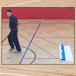 Hillyard, Quick-Pass Wide Area Surface Cleaner, 1 Kit