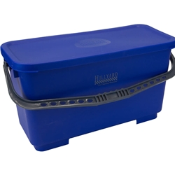 Hillyard, Trident, Pre-Treat Bucket w/ Sealing Lid, Blue, Large, 6 Gallon, HIL20011, Sold as each.