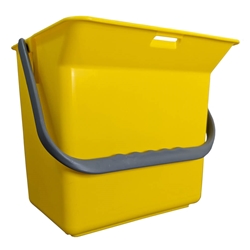 Hillyard, Trident PreTreat Measuring Bucket, Yellow, 1.5 Gallon
