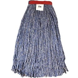Golden Star, 4 ply Comet Blend Mop, 24 oz cut end with 1.25 headband, Blue