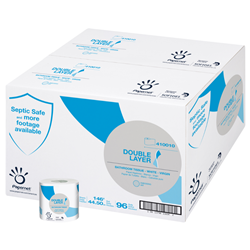 Papernet, Double Layer, Household Toilet Paper, 1 Ply, Case