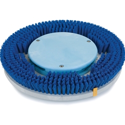 Carlisle, Colortech, Adjust-A-Glide Soft 18" Carpet Brush, Blue