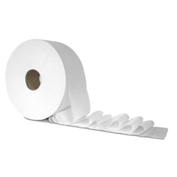 VonDrehle, Toilet Paper Roll, 1125,1125 ft, White, 12 rolls per case,  sold as case