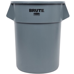 Rubbermaid, Brute Container, 55 gal, Gray, RUB2655GY, 3 per case, sold as each