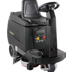 NSS, Champ, 2417 RB Ride On Mini Scrubber with Wet Acid Batteries, 7609001, Sold as Unit
