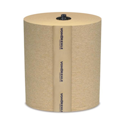 vonDrehle, Transcend, Hardwound Roll Towels, 800 ft, Brown, case of 12 rolls