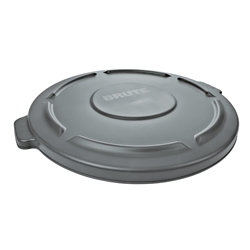 Rubbbermaid, Lid for 32 gallon Brute container 2632, gray, RUB2631GY, each