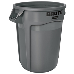 Rubbermaid, Brute Waste Container 2632, 32 gallon, gray, RUB2632GY, sold as 1 can