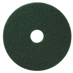 Hillyard,  Floor Care Pads, Green Scrub, 12 inch, HIL42812, 5 pads per case, sold as each